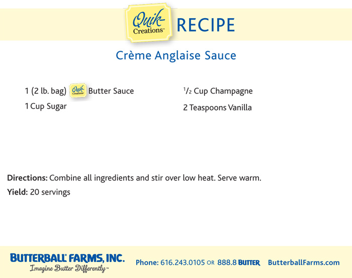 anglaise sauce
