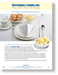 Sell sheet - Premium Balls - download PDF