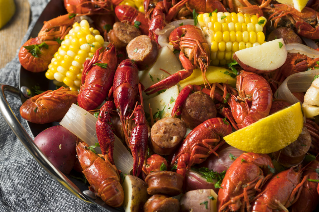 A cajun butter sauce can be used on eliminate the time-robbing prep of seafood boils.