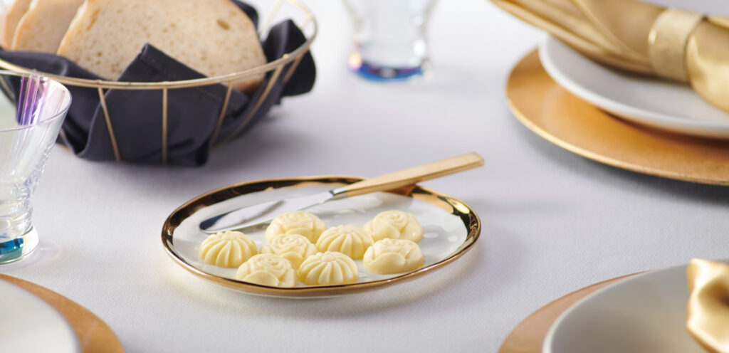 Making every dining experience memorable with Butterball Farms shaped butters.