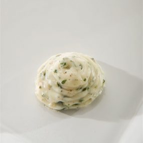 Butterball-Farms-single-flavor-butter-square Dollop of flavored compound butter