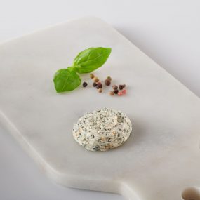 Fresh pesto basil ingredient break-out showcasing vibrant green basil leaves for cooking.